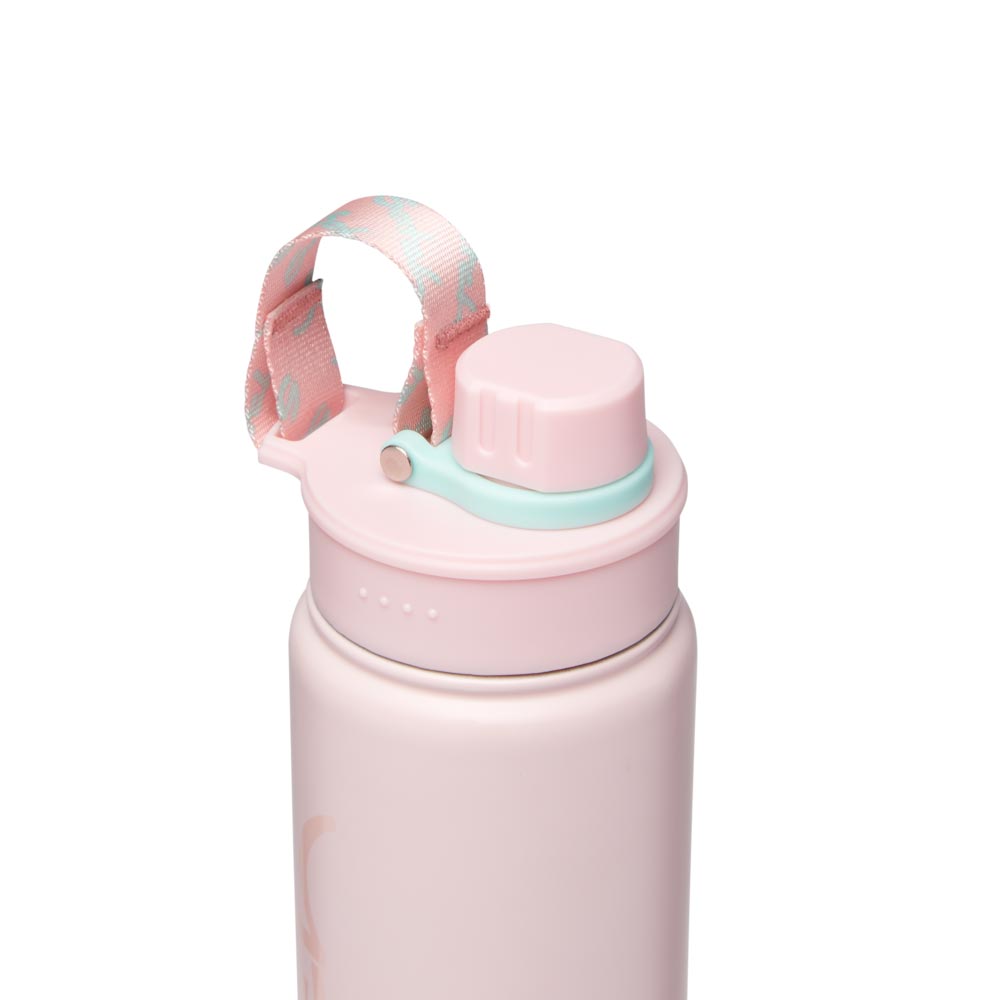 Satch Edelstahl Trinkflasche Rosa