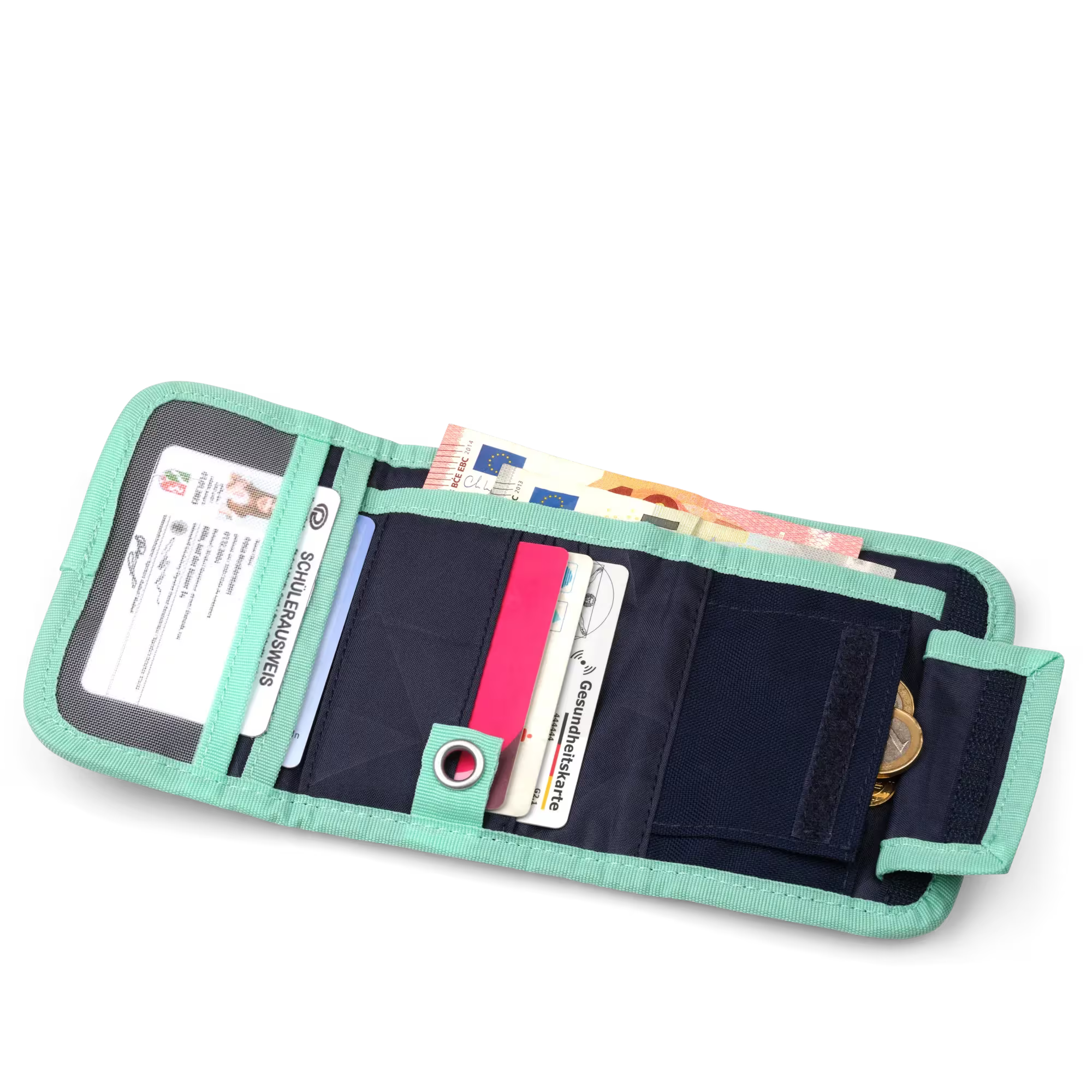 Satch Geldbeutel Ocean Mint