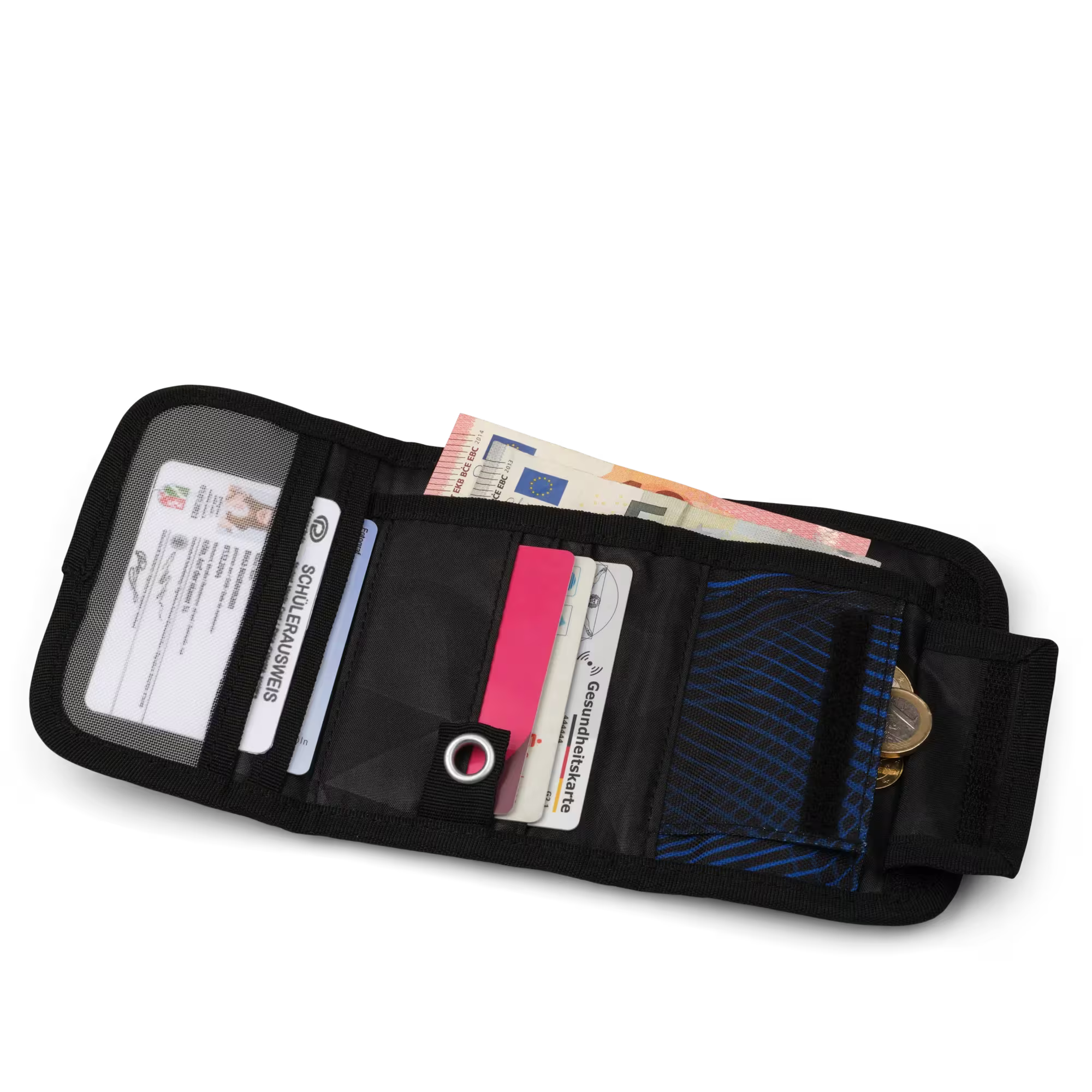 Satch Geldbeutel Seismic Blue