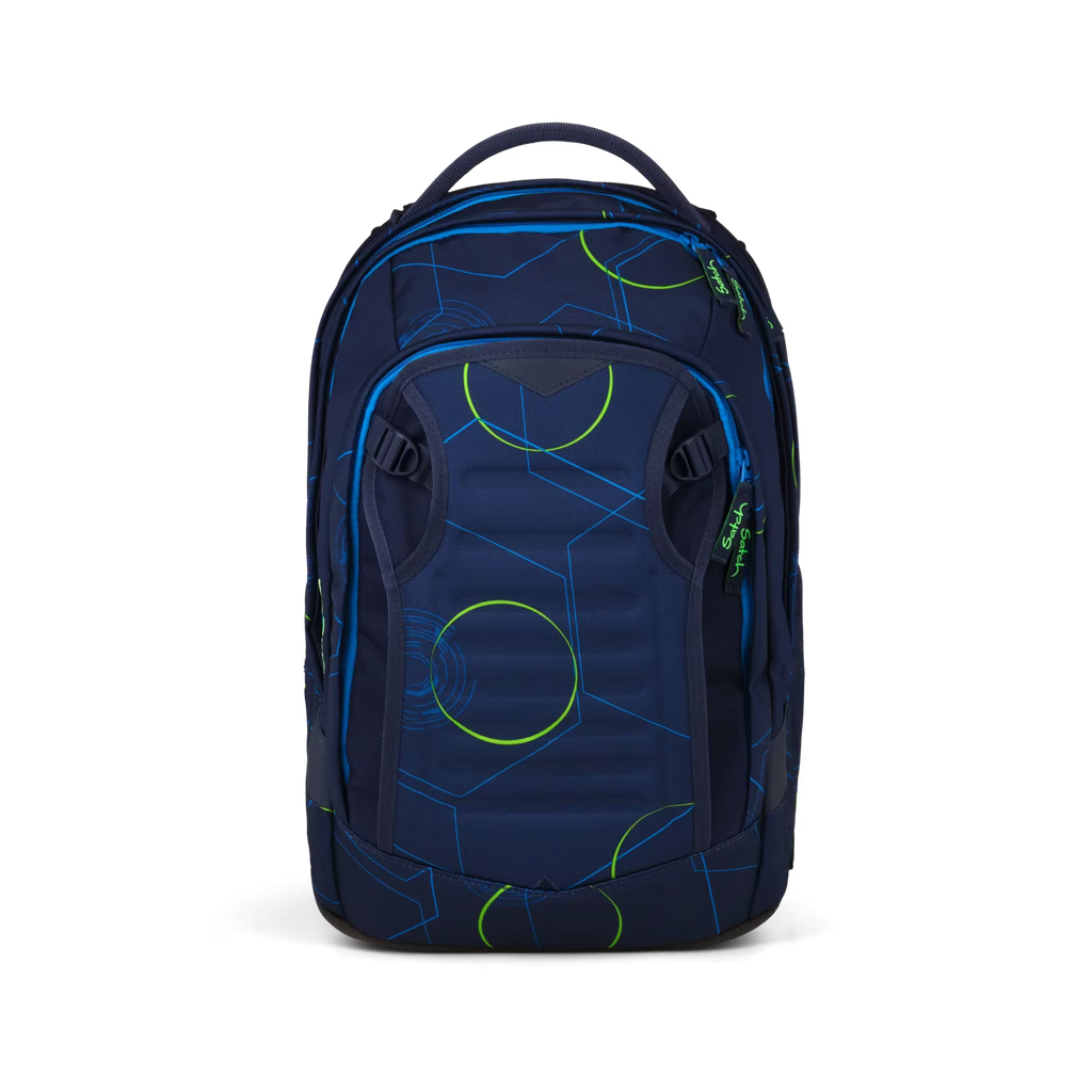 Satch Match PLUS Schulrucksack Blue Tech