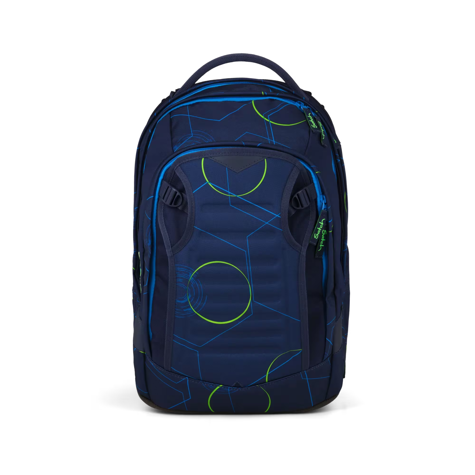 Satch Match PLUS Schulrucksack Blue Tech