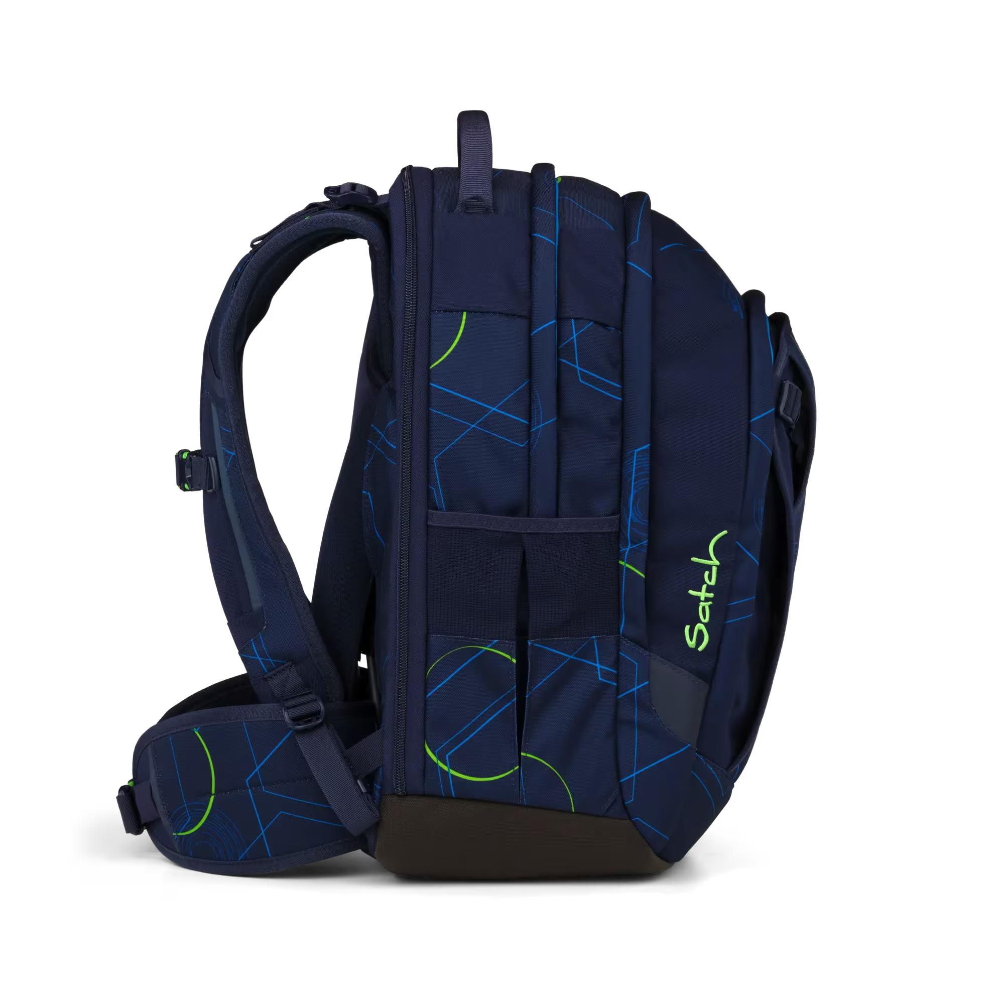Satch Match PLUS Schulrucksack Blue Tech