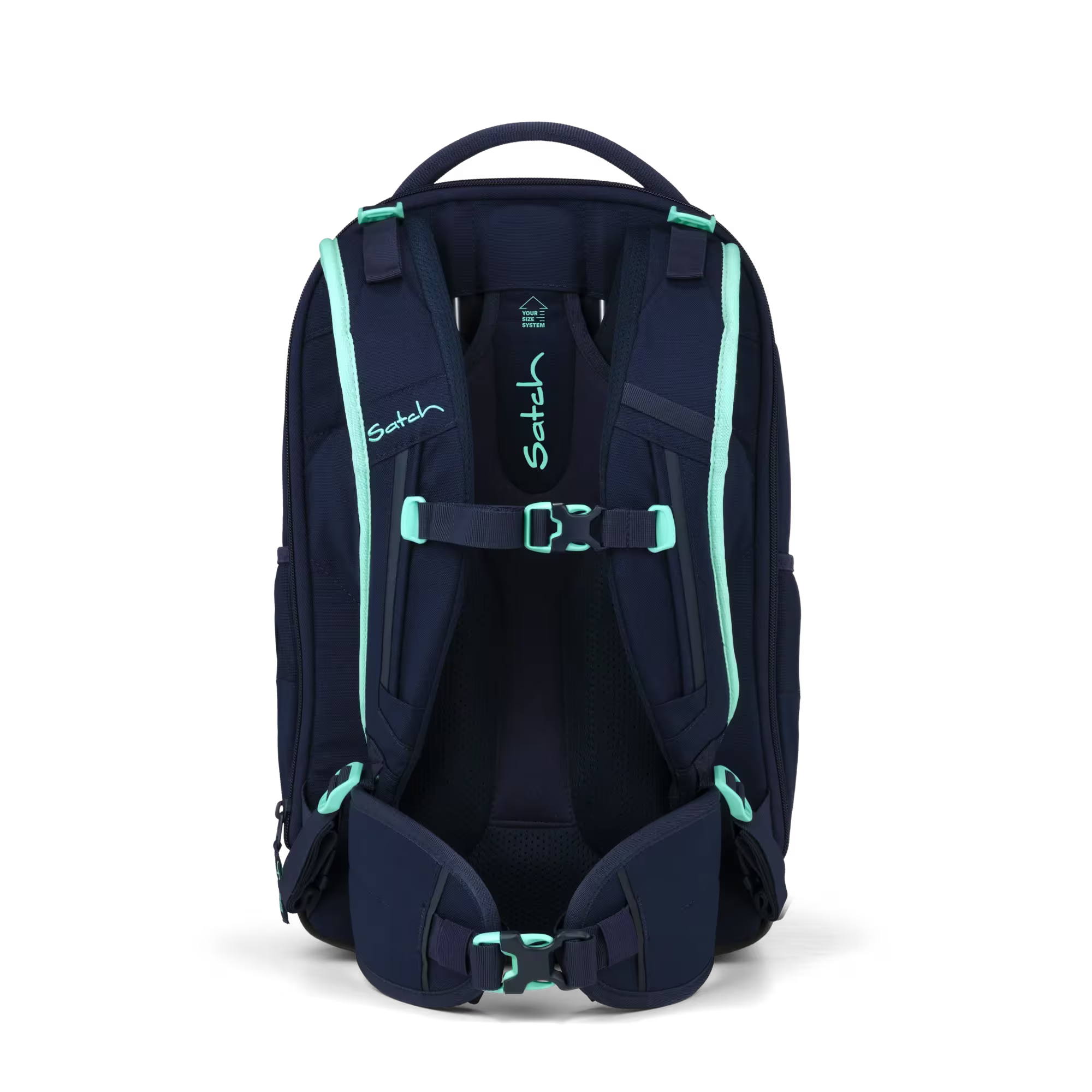 Satch Match PLUS Schulrucksack Ocean Mint