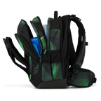 Satch Match PLUS Schulrucksack Seismic Green