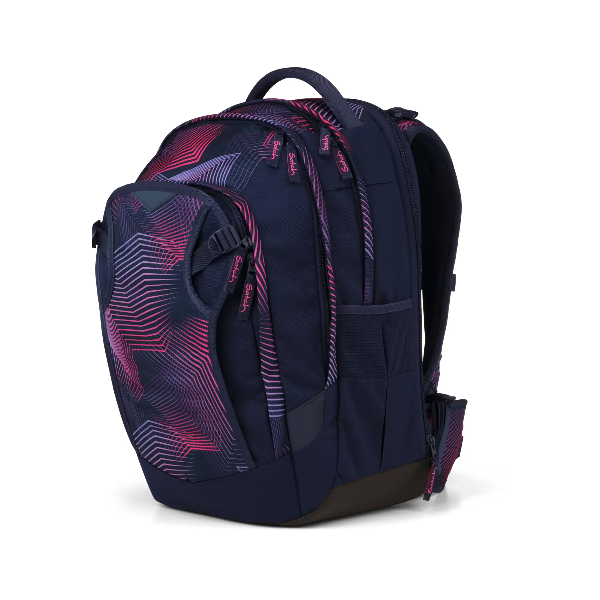 Satch Match PLUS Schulrucksack Seismic Pink