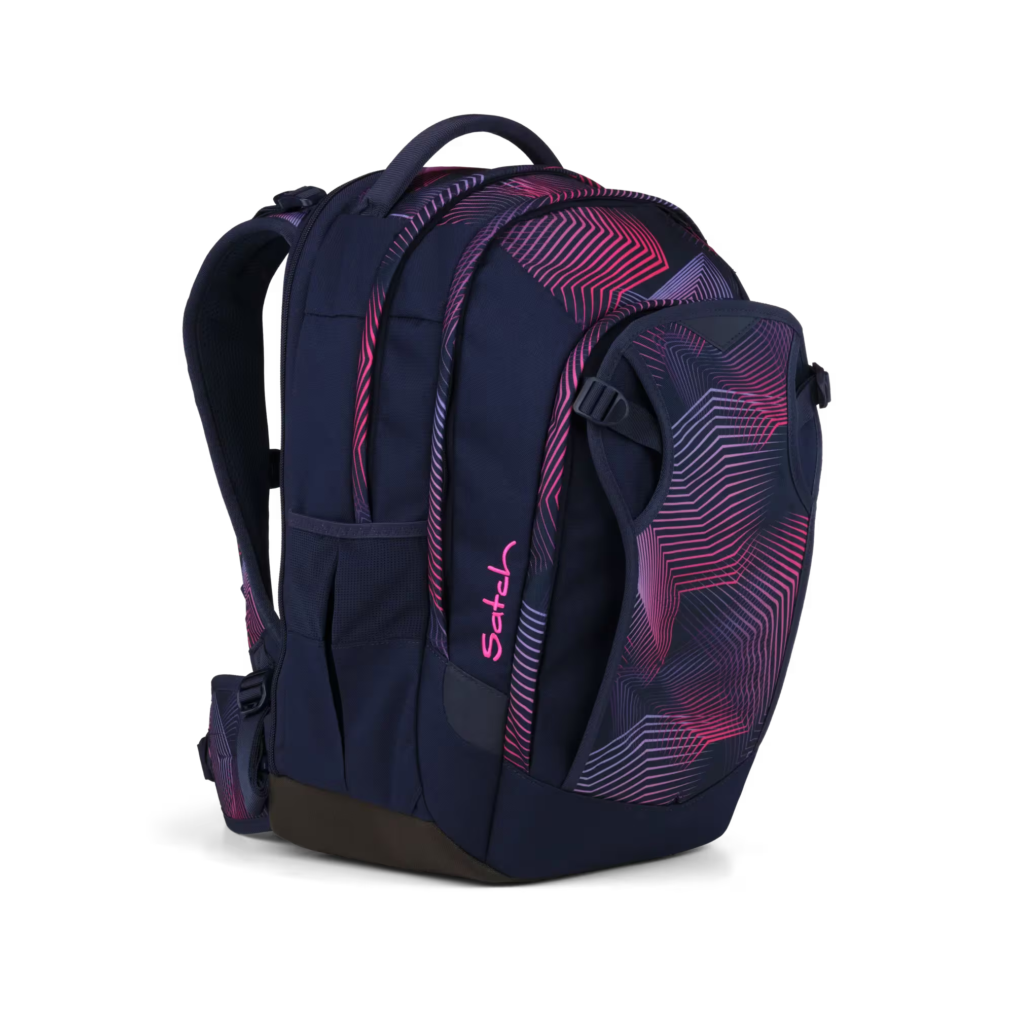 Satch Match PLUS Schulrucksack Seismic Pink
