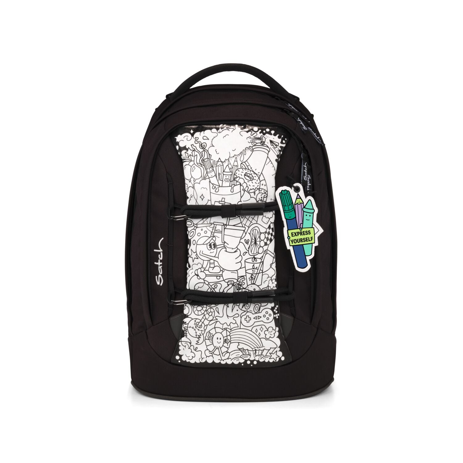 Satch Pack Schulrucksack-Set 3tlg. Artist Edition