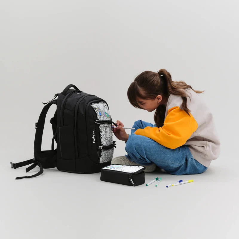 Satch Pack Schulrucksack-Set 3tlg. Artist Edition