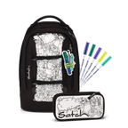 Satch Pack Schulrucksack-Set 3tlg. Artist Edition