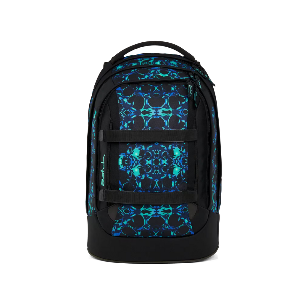 Satch Pack Schulrucksack Caleido Blue