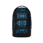 Satch Pack Schulrucksack Caleido Blue