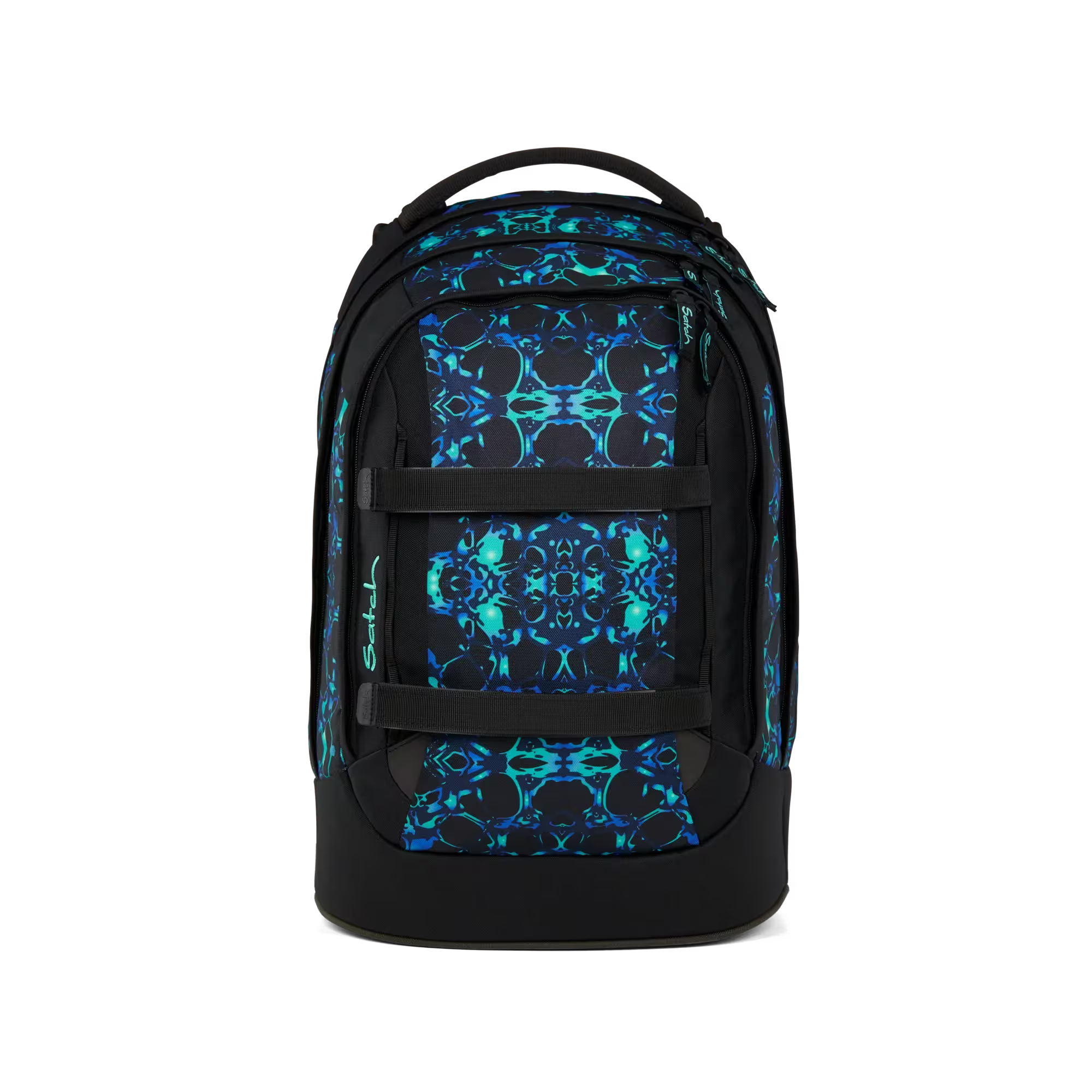 Satch Pack Schulrucksack Caleido Blue