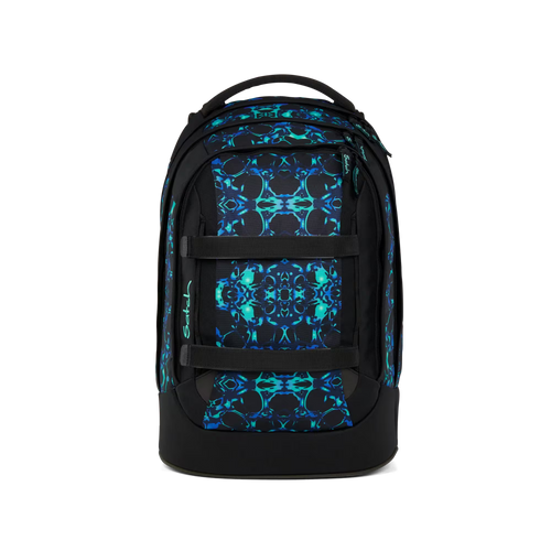 Satch Pack Schulrucksack Caleido Blue