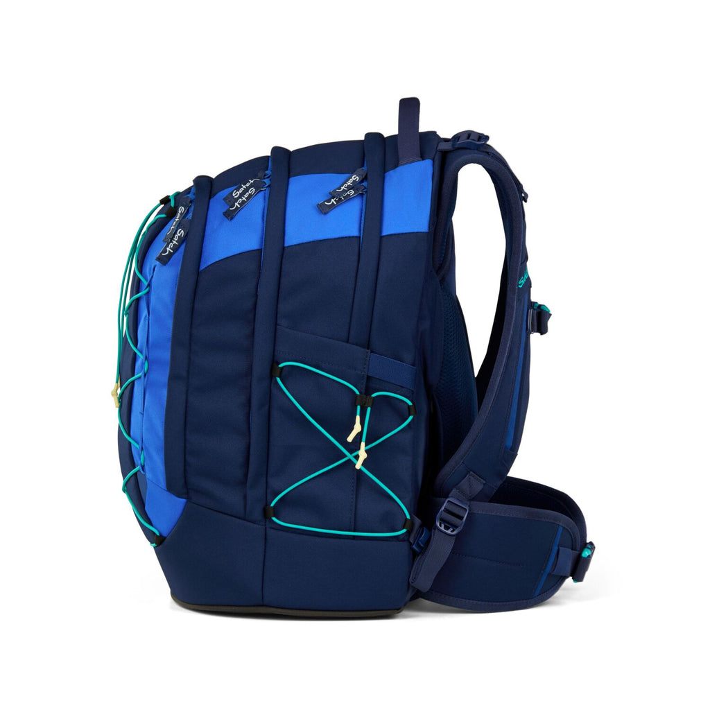 Satch Pack Schulrucksack Crossed Blue