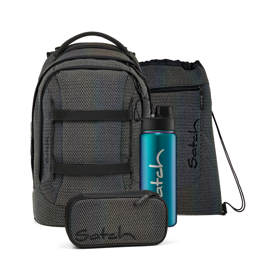 Satch Pack Schulrucksack-Set 4tlg. Hidden Rainbow