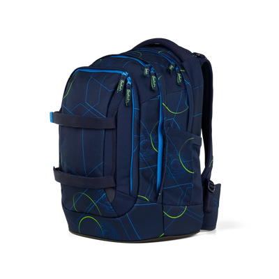 Satch Pack Schulrucksack Blue Tech