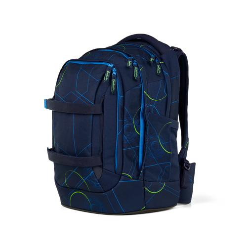 Satch Pack Schulrucksack Blue Tech