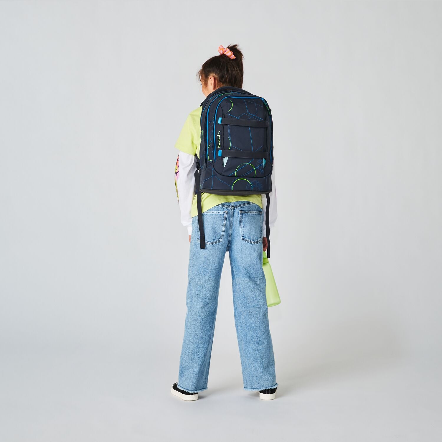 Satch Pack Schulrucksack Blue Tech