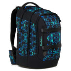 Satch Pack Schulrucksack Caleido Blue