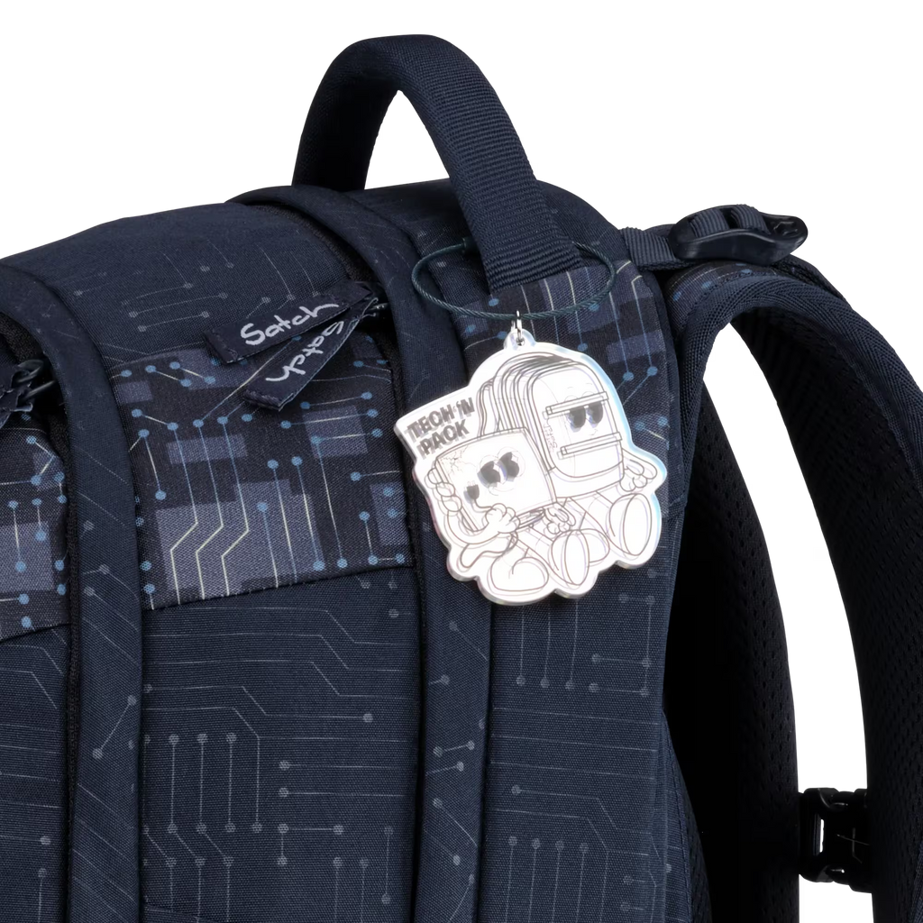 Satch Pack Schulrucksack-Set 3tlg. Cyber Blue