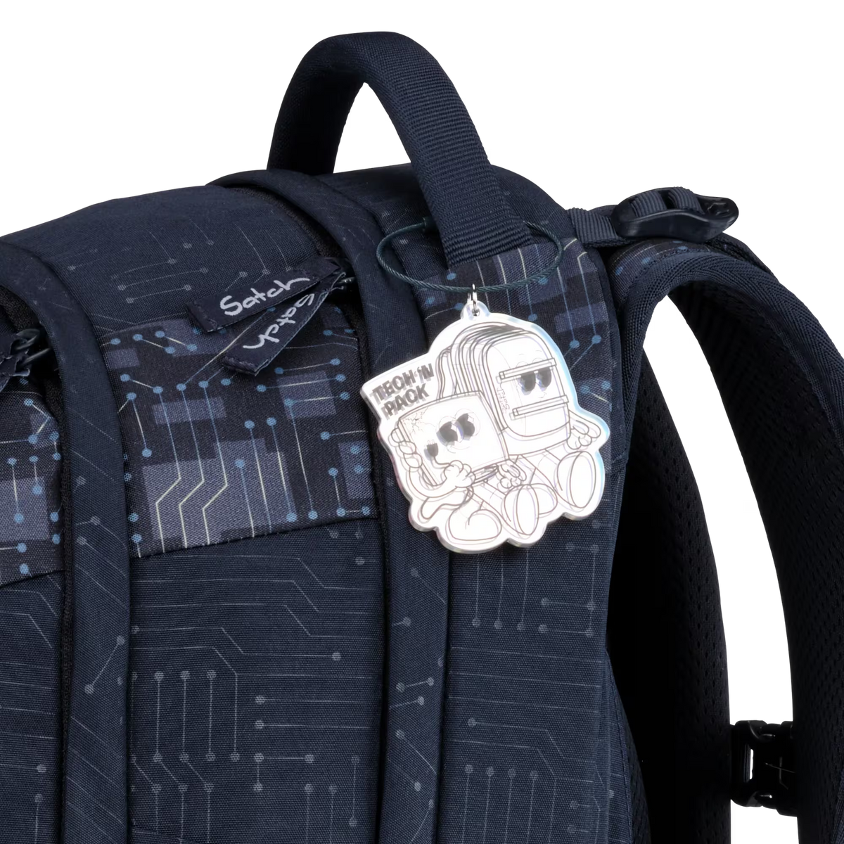 Satch Pack Schulrucksack-Set 3tlg. Cyber Blue