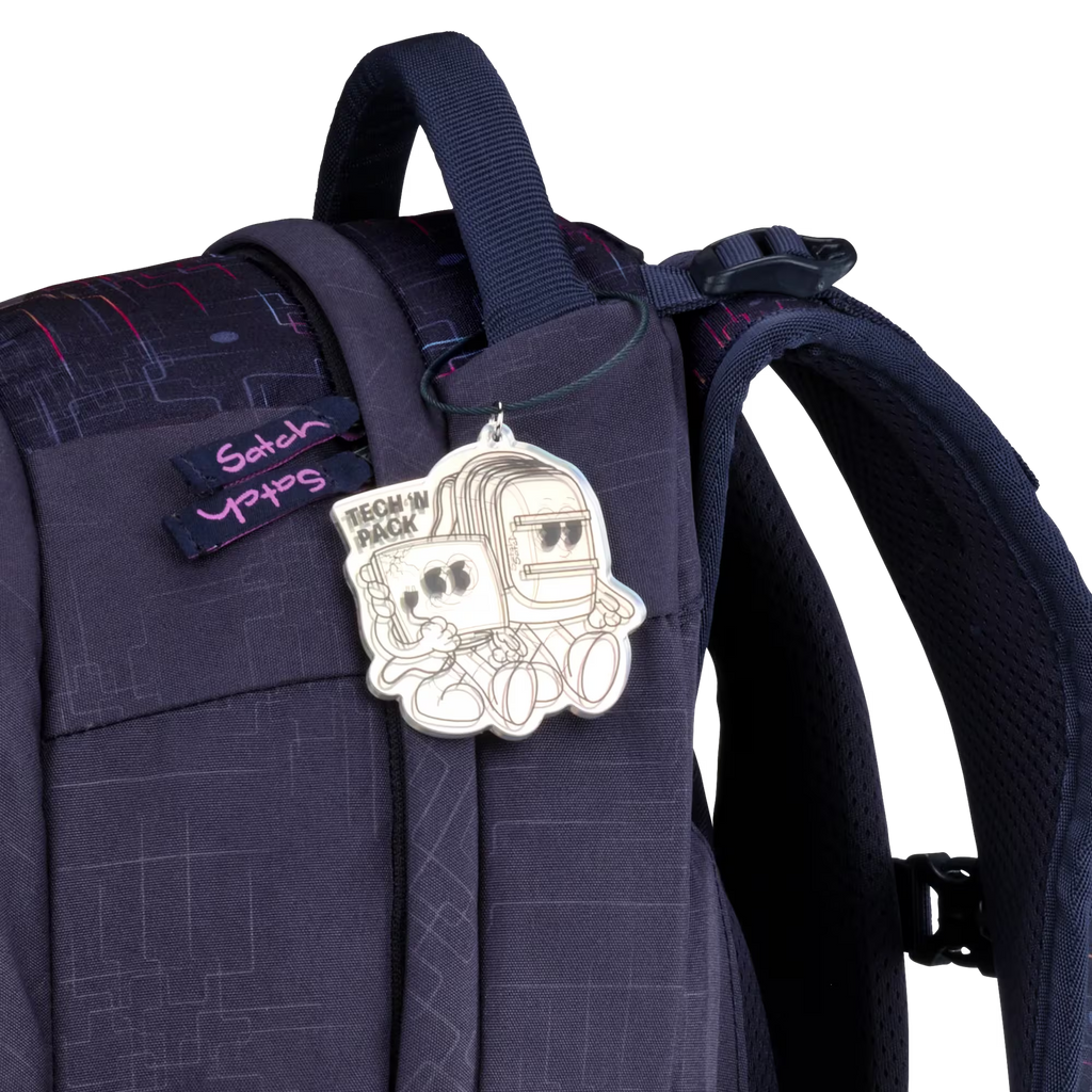 Satch Pack Schulrucksack-Set 3tlg. Cyber Pink