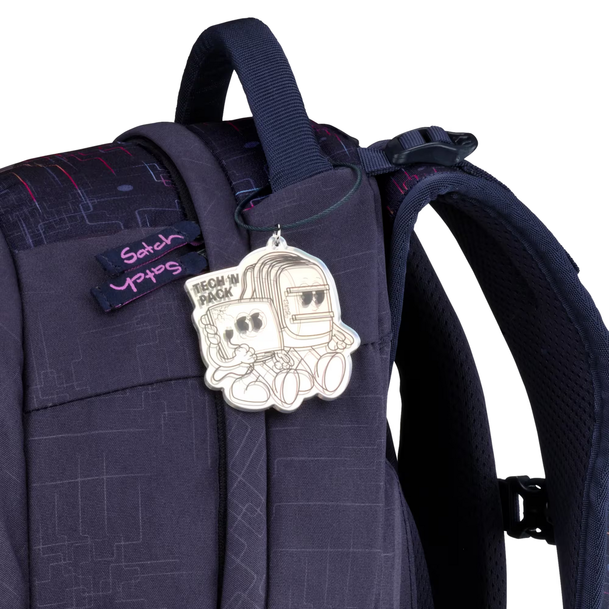 Satch Pack Schulrucksack-Set 3tlg. Cyber Pink