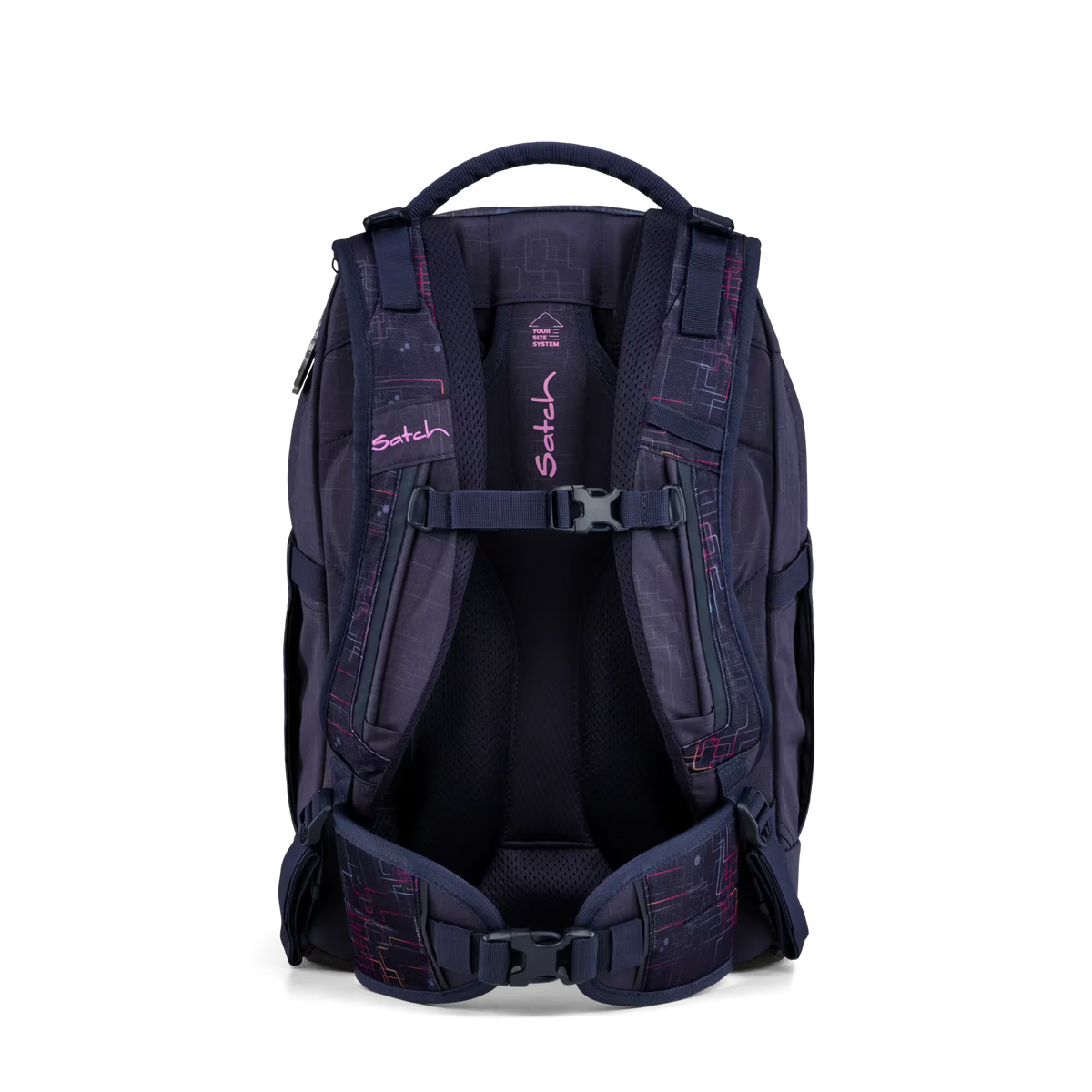 Satch Pack Schulrucksack-Set 3tlg. Cyber Pink