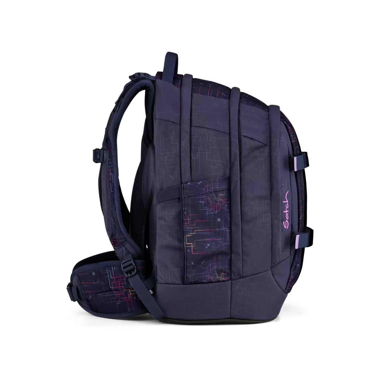 Satch Pack Schulrucksack-Set 3tlg. Cyber Pink