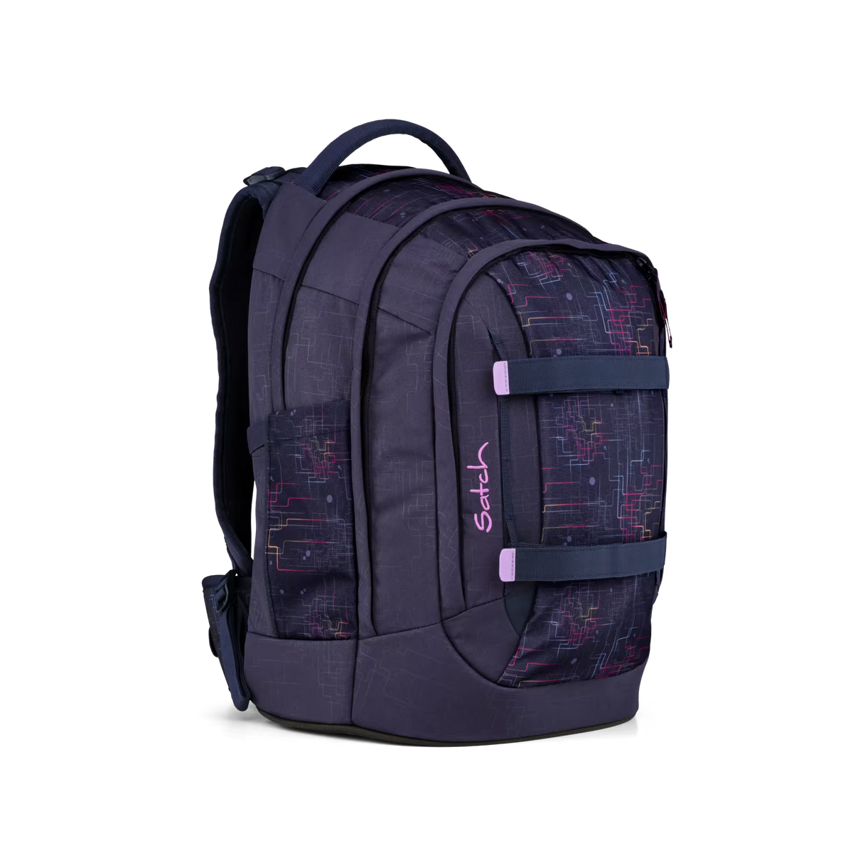 Satch Pack Schulrucksack-Set 3tlg. Cyber Pink
