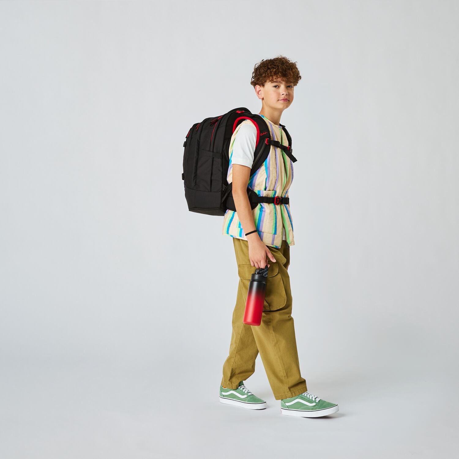 Satch Pack Schulrucksack Fire Phantom