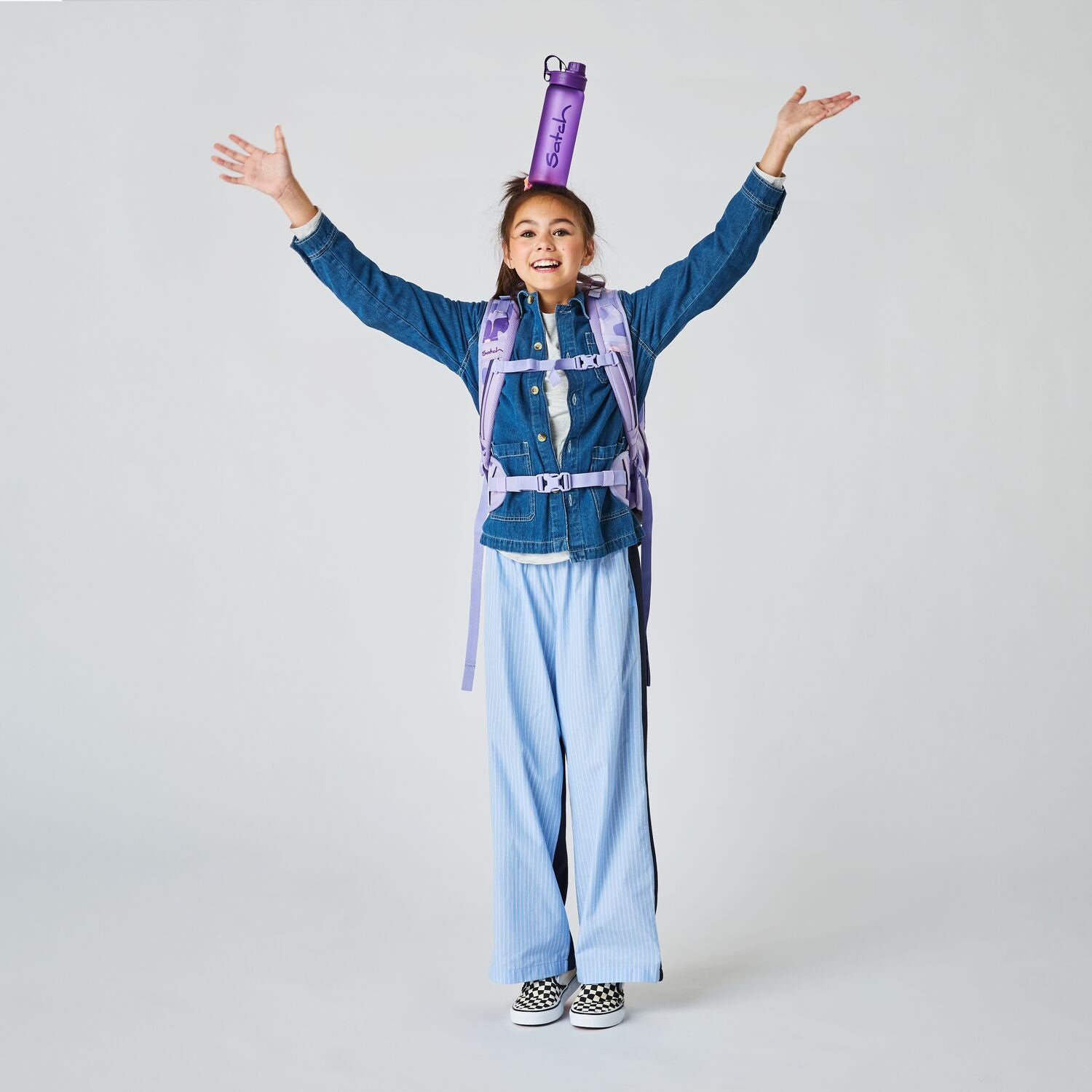 Satch Pack Schulrucksack Lilac Blossom