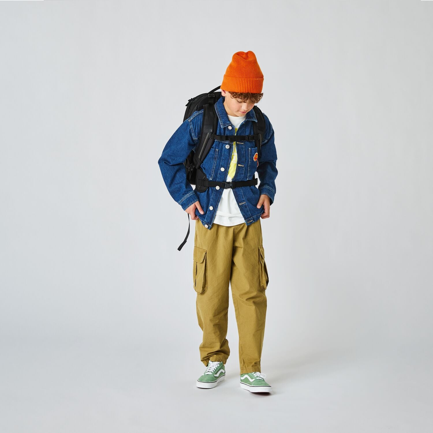 Satch Pack Schulrucksack Nordic Black