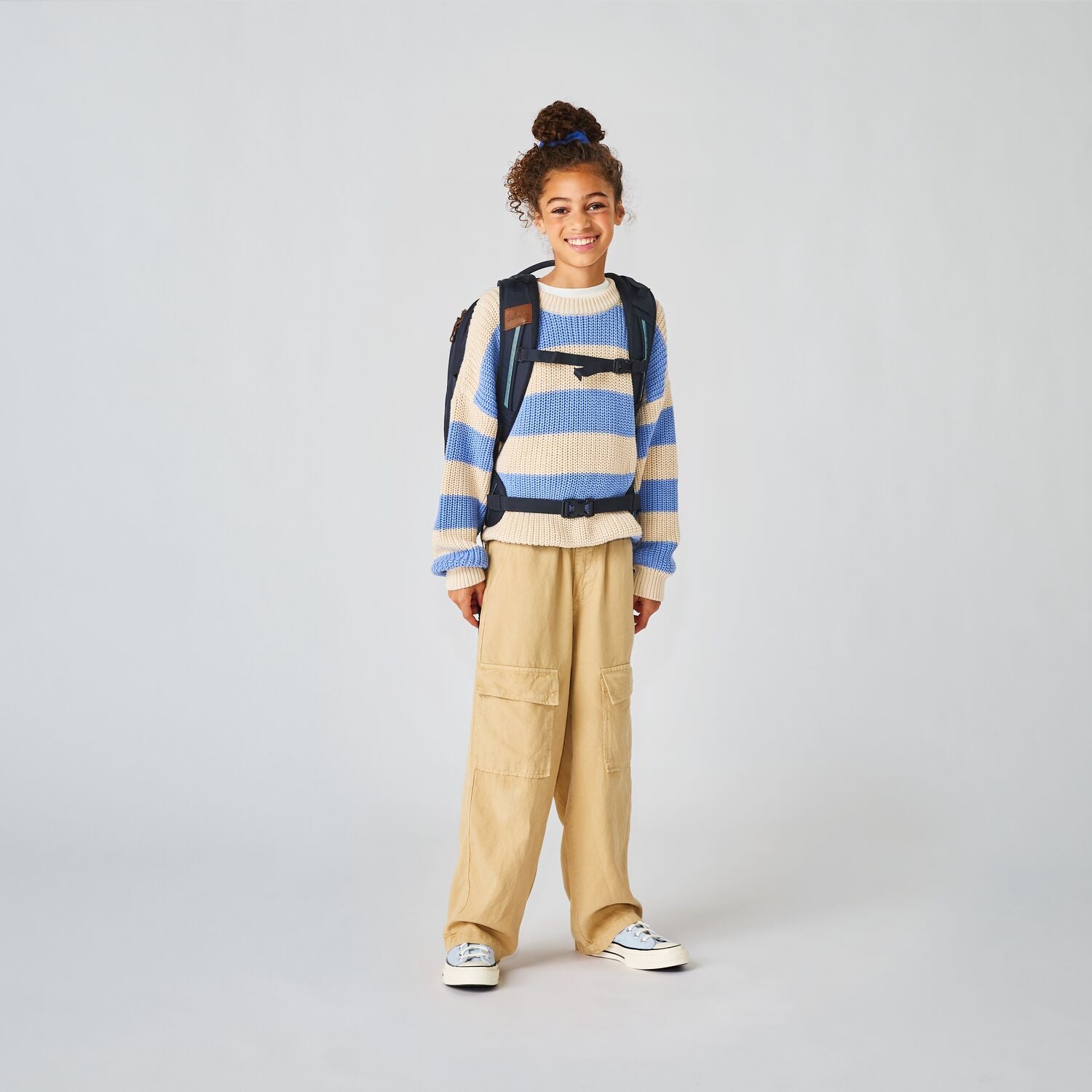 Satch Pack Schulrucksack Nordic Blue