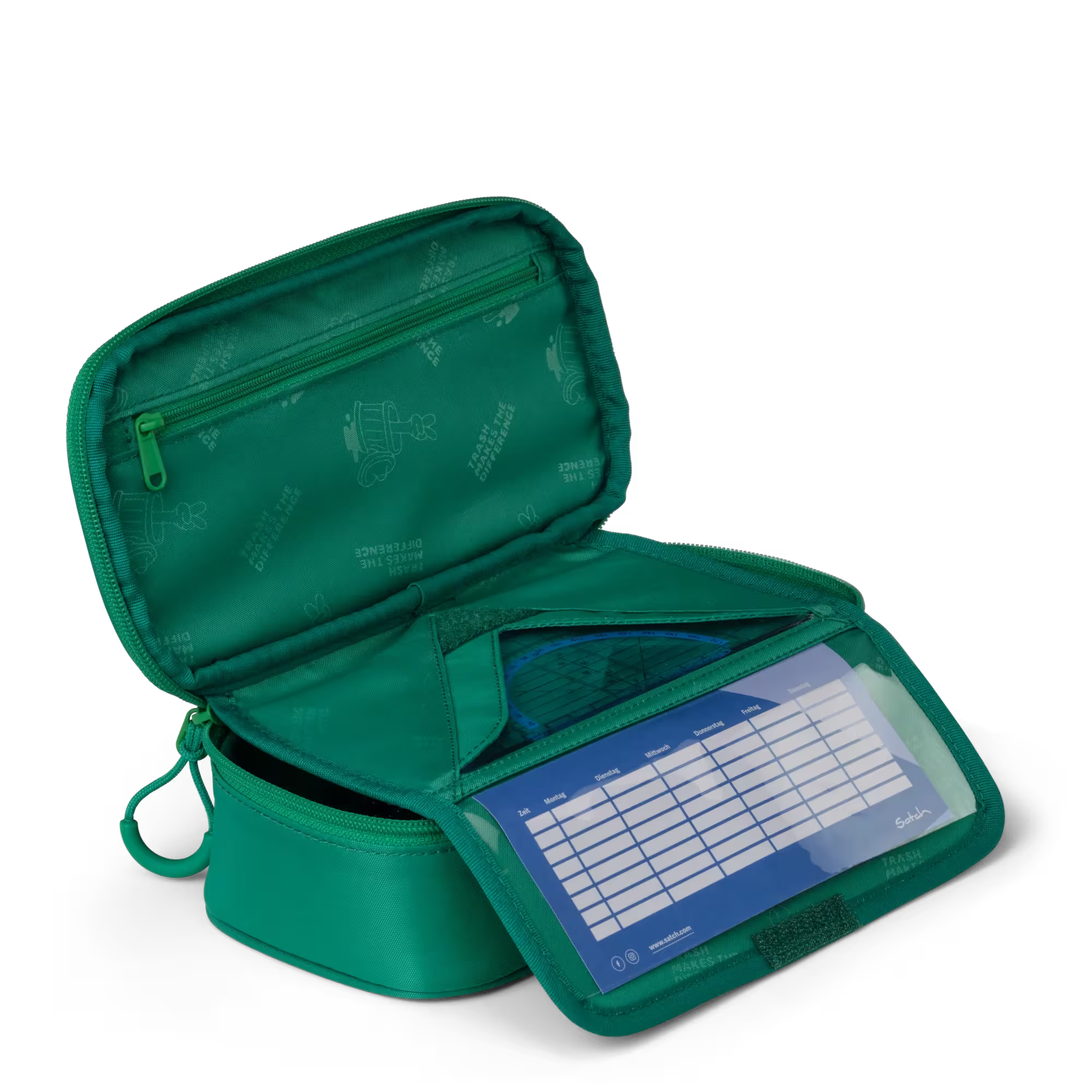 Satch Pack Schulrucksack-Set 3tlg. Fearless Green