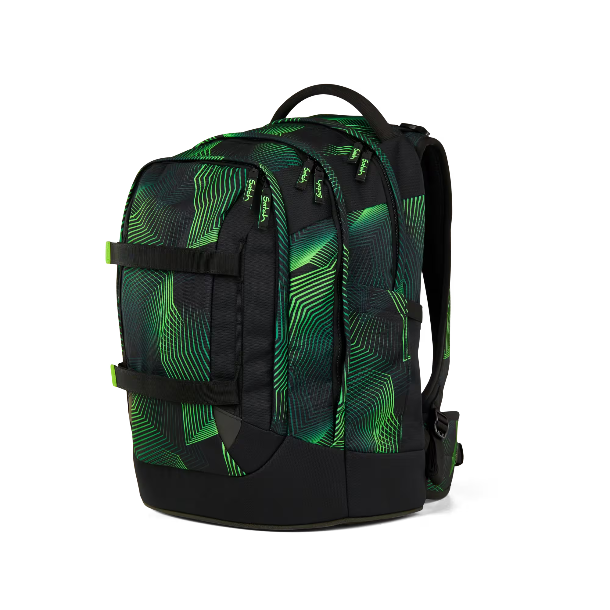 Satch Pack Schulrucksack Seismic Green