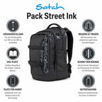 Satch Pack Schulrucksack Street Ink