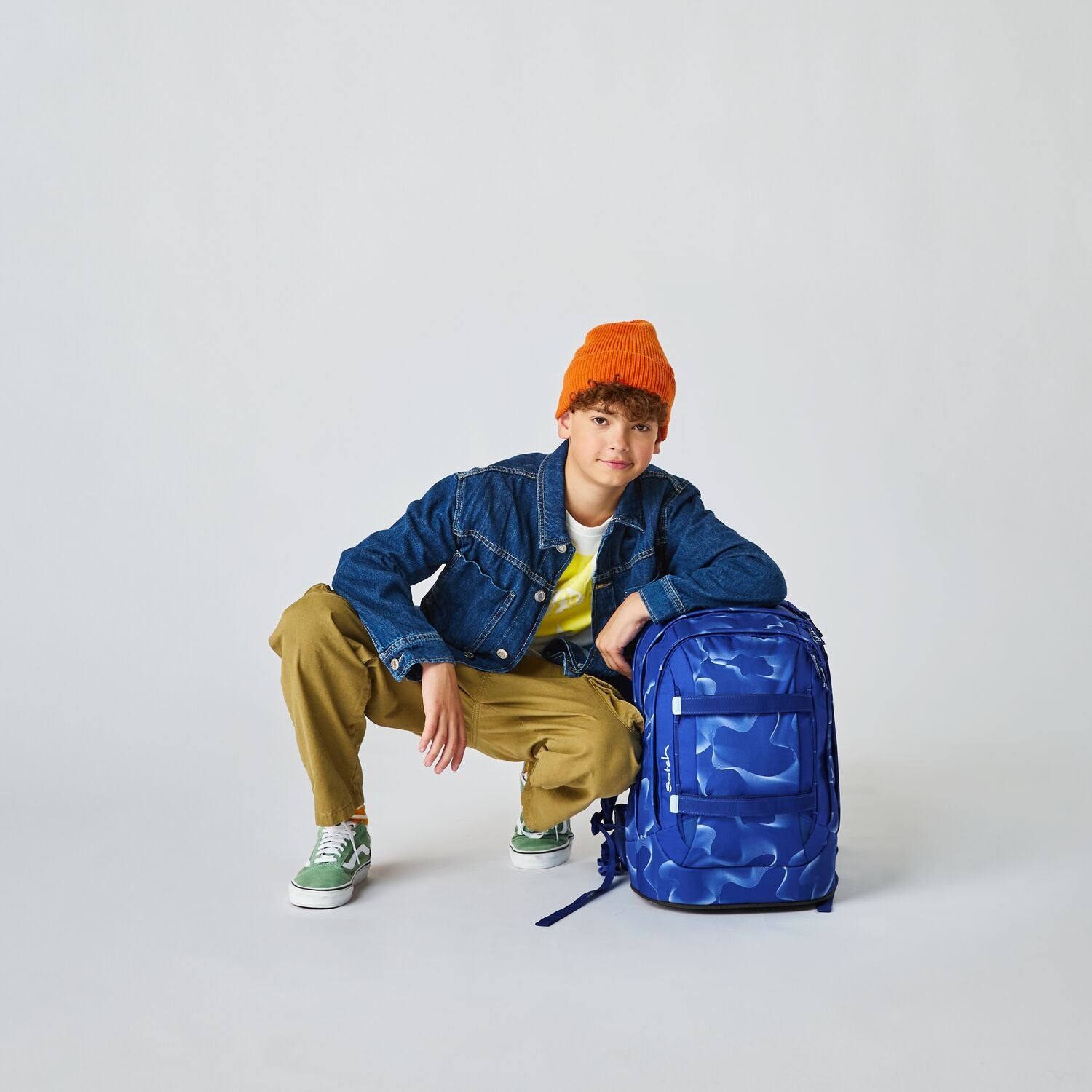 Satch Pack Schulrucksack Vibrant Blue