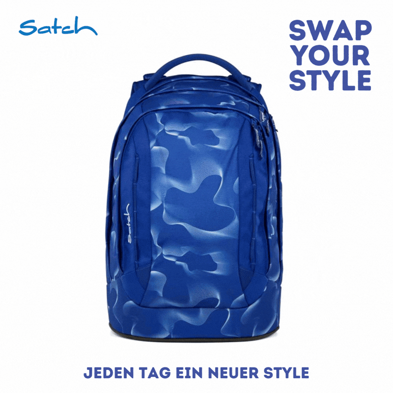 Satch Pack Schulrucksack Vibrant Blue