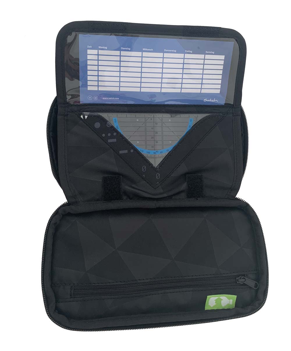 Satch Schlamperbox Schlampermäppchen Ninja Matrix