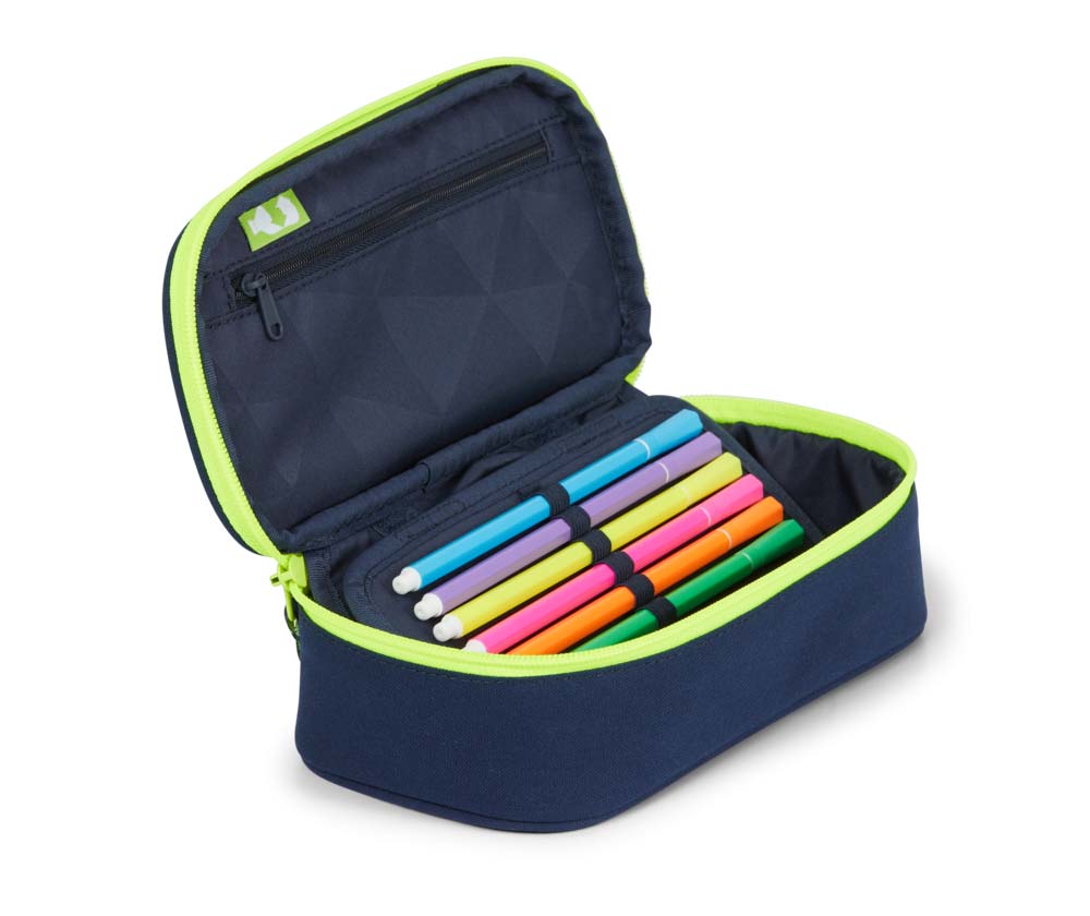 Satch Schlamperbox Schlampermäppchen Toxic Yellow
