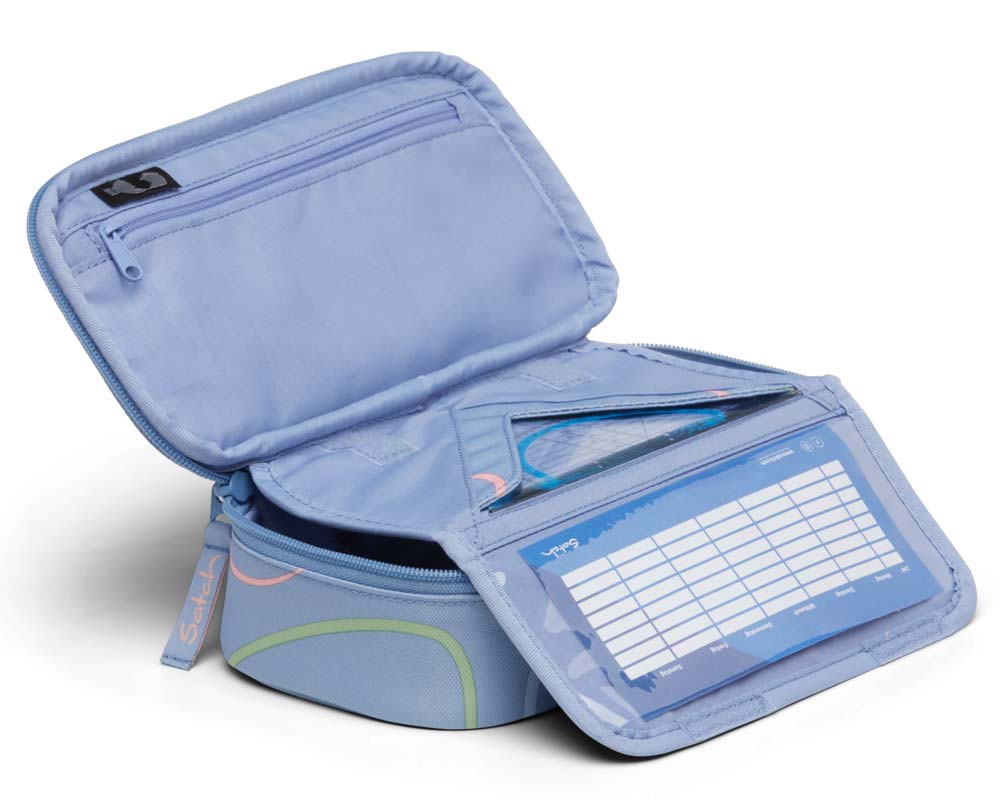 Satch Schlamperbox Schlampermäppchen Vivid Blue