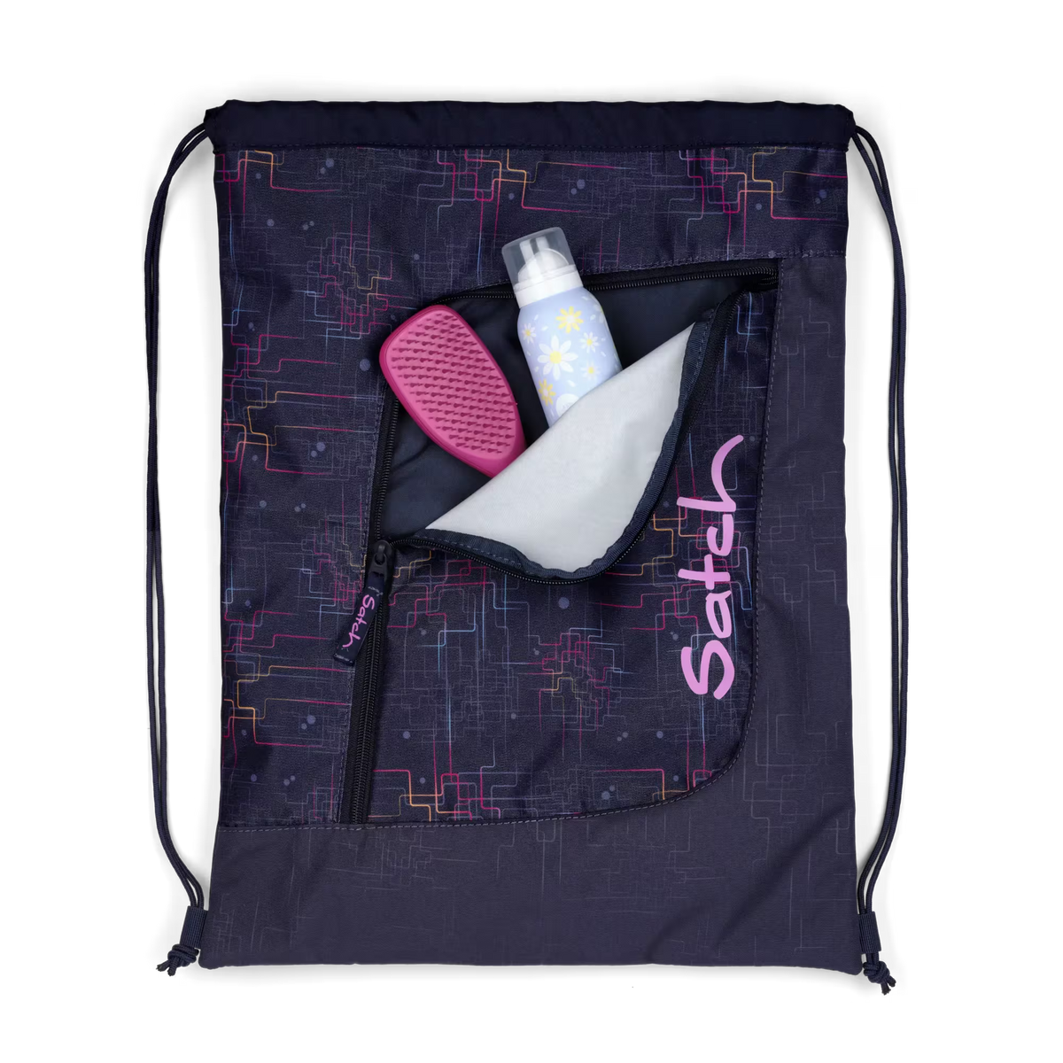 Satch Pack Schulrucksack-Set 3tlg. Cyber Pink