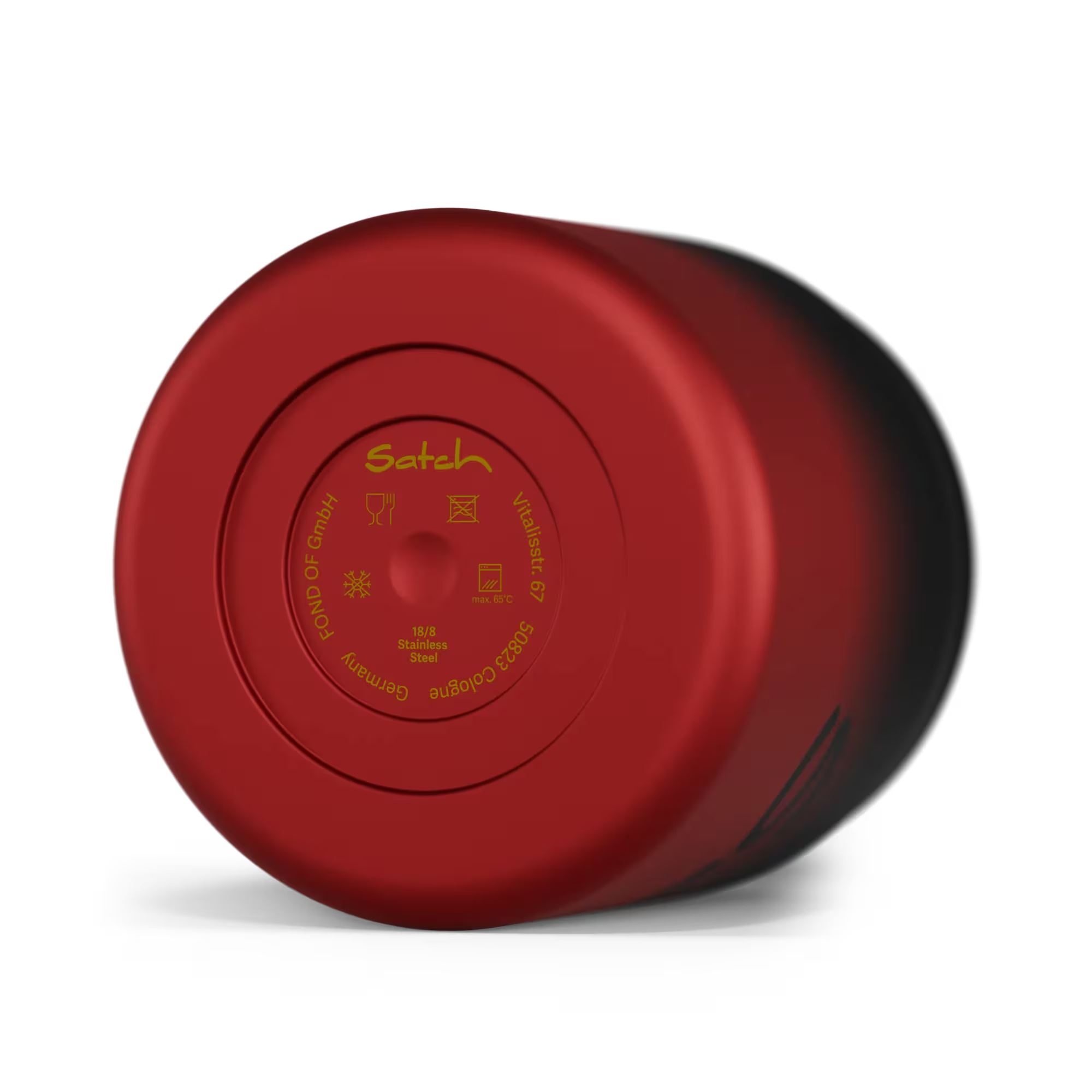 Satch Thermo Lunchbox Edelstahl Black Graffiti