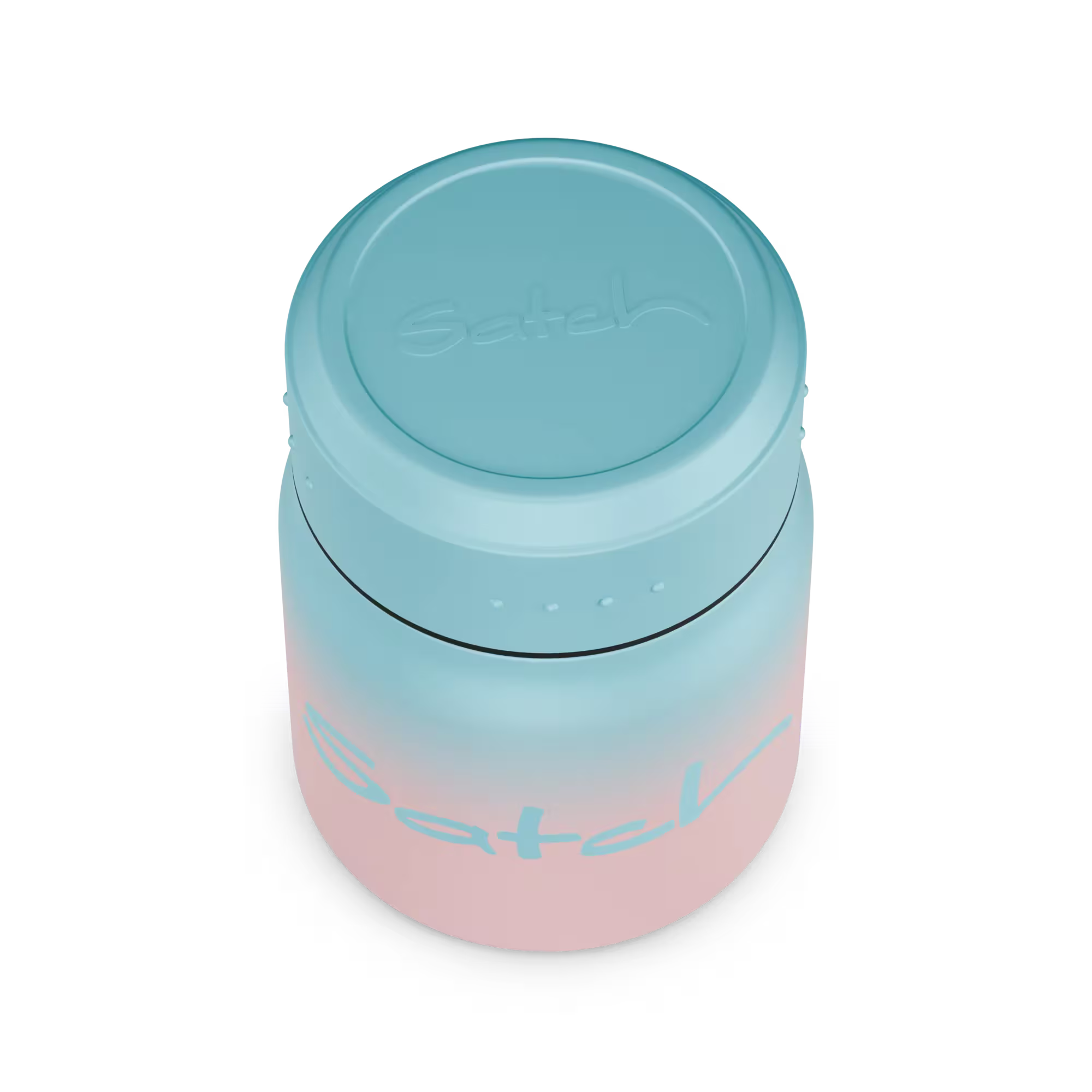 Satch Thermo Lunchbox Edelstahl Light Blue Graffiti