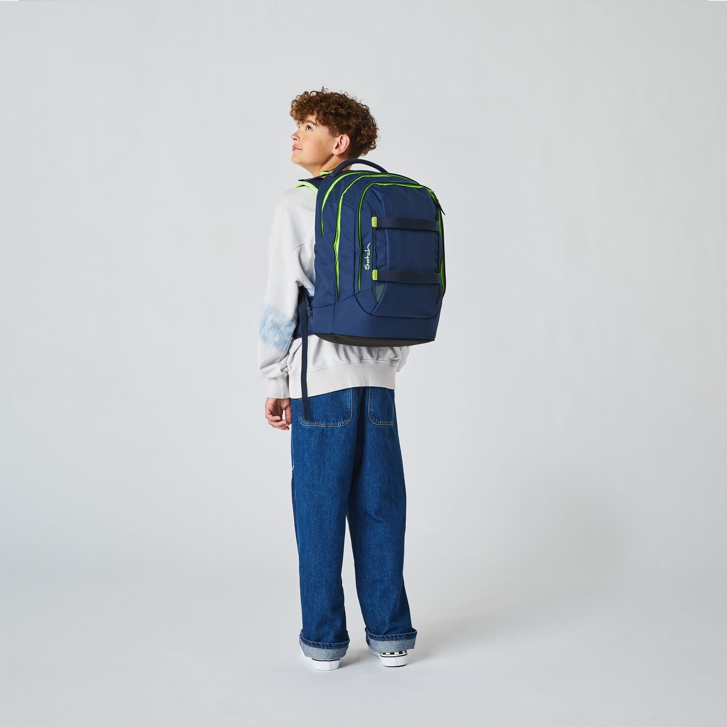 Satch Pack Schulrucksack Toxic Yellow
