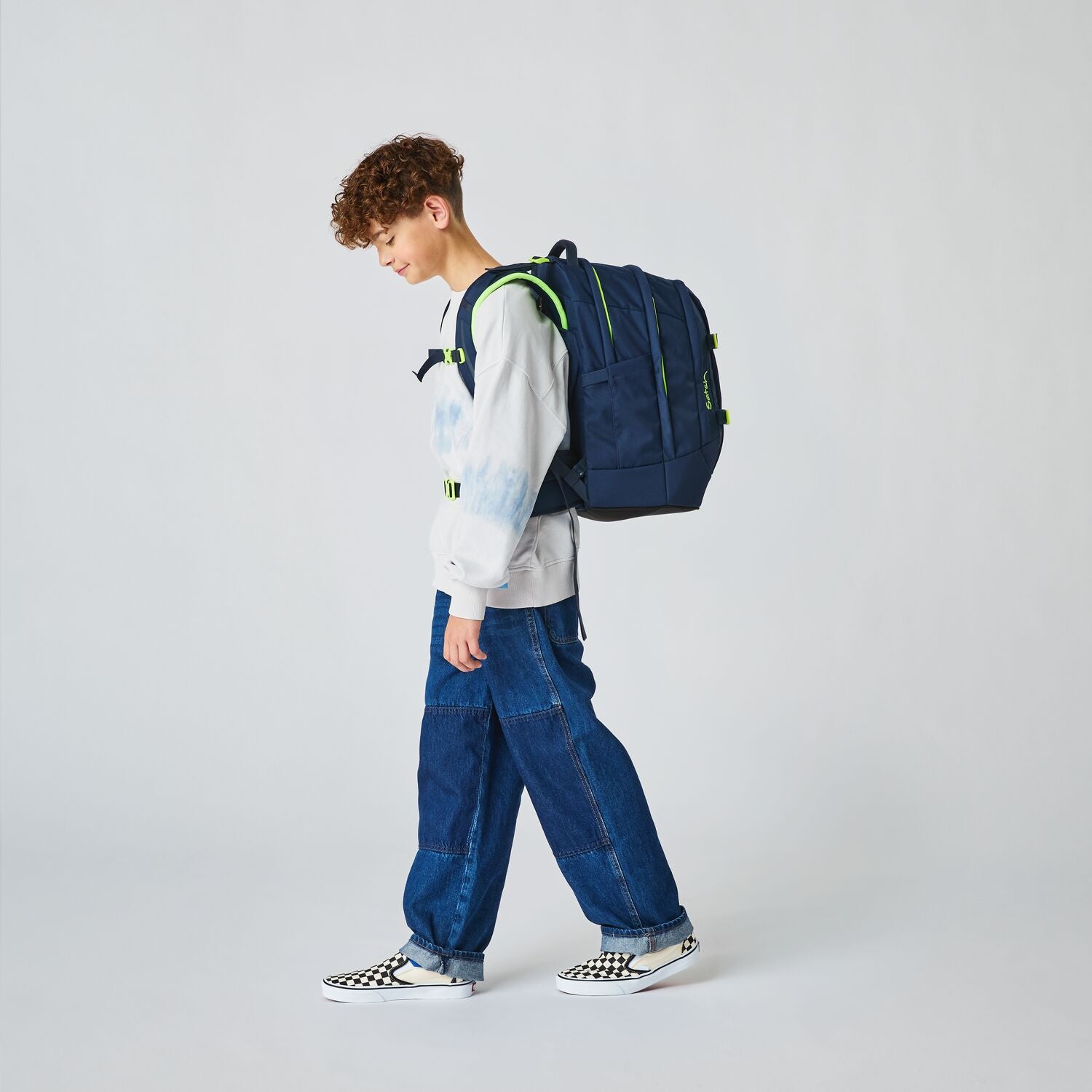 Satch Pack Schulrucksack Toxic Yellow