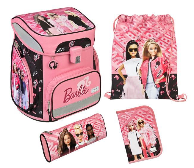 Scooli EasyFit Schulranzen Set 5tlg. Barbie