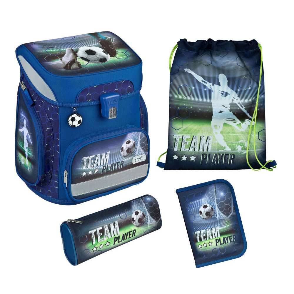 Scooli EasyFit Schulranzen Set 5tlg. Teamplayer