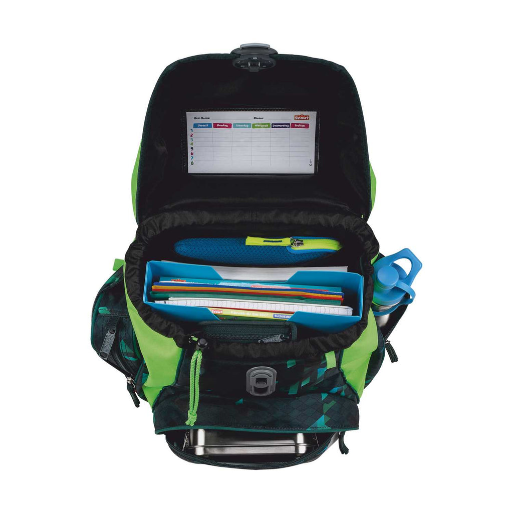 Scout Alpha DIN Schulranzen-Set 4tlg. Cubes